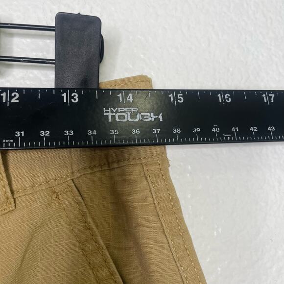 RSQ Kids Boys Pants Size 20 Khaki Loose Wide Leg Casual Lightweight Cargo - Picture 7 of 16